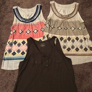 Tank tops